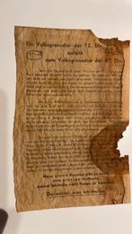 Flyers US ww2, Verzamelen, Ophalen of Verzenden