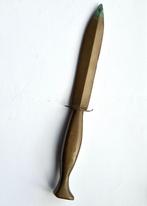 Zware messing dolk, Antiek en Kunst, Ophalen of Verzenden