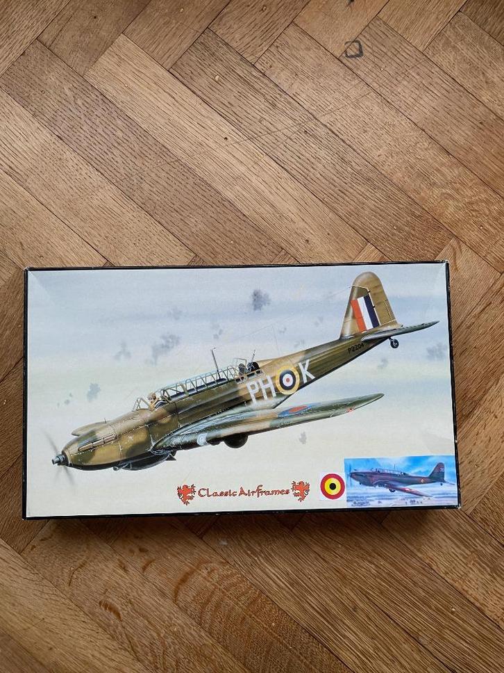 FAIREY BATTLE I - BELGISCHE LUCHTMACHT - 1:48, Hobby en Vrije tijd, Modelbouw | Vliegtuigen en Helikopters, Nieuw, Vliegtuig, Groter dan 1:72