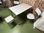Vintage tafel en stoelen, Enlèvement ou Envoi