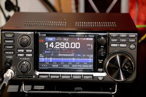 Icom ic-7300 HF Transceiver, Telecommunicatie, Zenders en Ontvangers, Zo goed als nieuw, Zender en Ontvanger, Ophalen of Verzenden