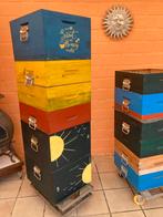 3 ruches complètes avec hausse + une ruchette, Ophalen, Gebruikt