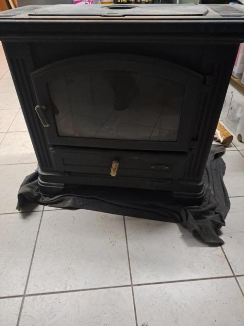 Poêle à mazout Godin, Doe-het-zelf en Bouw, Verwarming en Radiatoren, Gebruikt, Kachel, 30 tot 80 cm, 60 tot 150 cm, Hoog rendement (Hr)