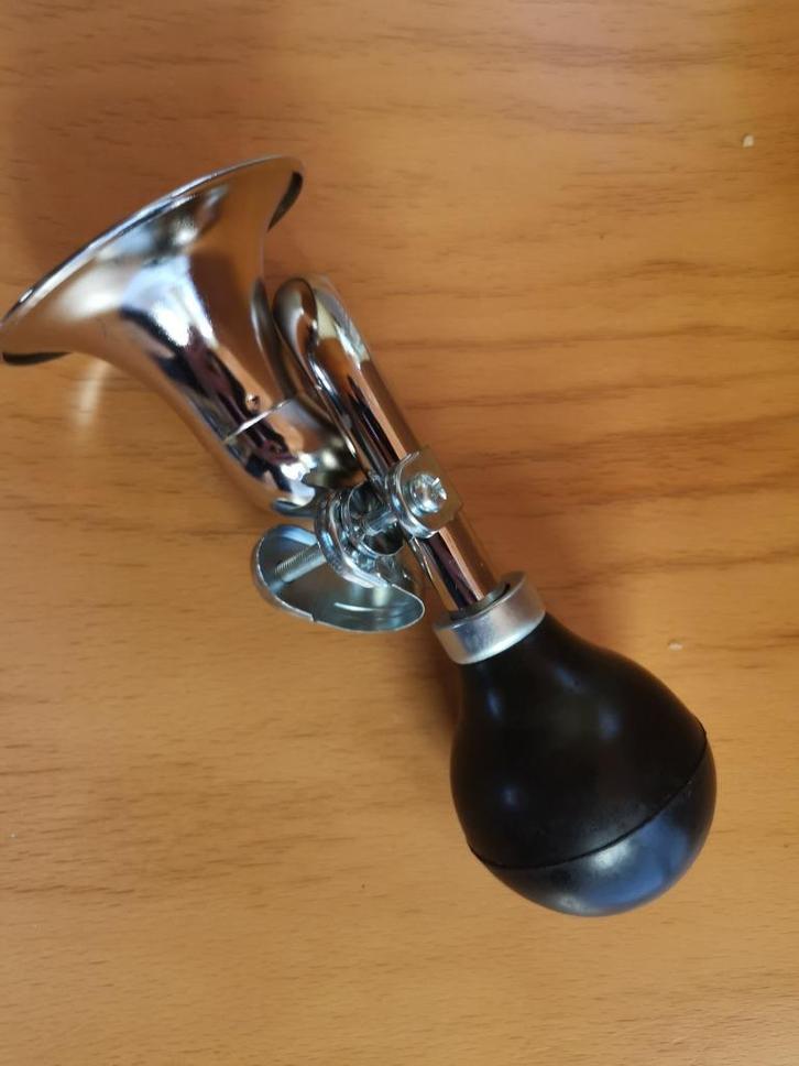 Retro fietstrompet toeter claxon, Fietsen en Brommers, Fietsaccessoires | Fietsbellen, Nieuw, Ophalen of Verzenden