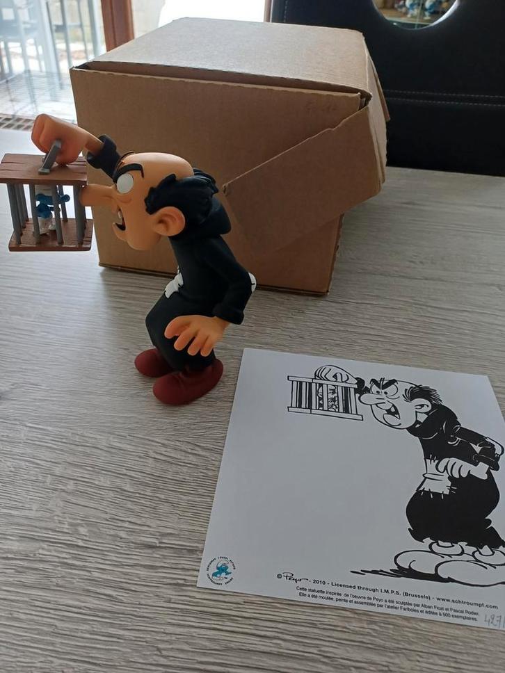 Gargamel Fariboles, Collections, Personnages de BD, Comme neuf, Statue ou Figurine, Schtroumpfs, Enlèvement ou Envoi
