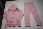 Lily balou tricot roze gilet + joggingbroek 9-10 jaar, Kinderen en Baby's, Kinderkleding | Maat 134, Meisje, Lily Balou, Gebruikt
