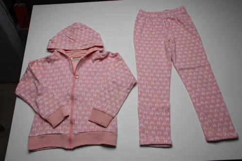 Lily balou tricot roze gilet + joggingbroek 9-10 jaar, Kinderen en Baby's, Kinderkleding | Maat 134, Gebruikt, Meisje, Broek, Verzenden