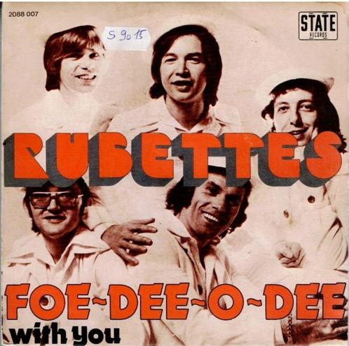 Vinyl, 7"   -   Rubettes* – Foe-Dee-O-Dee, Cd's en Dvd's, Vinyl | Overige Vinyl, Overige formaten, Ophalen of Verzenden