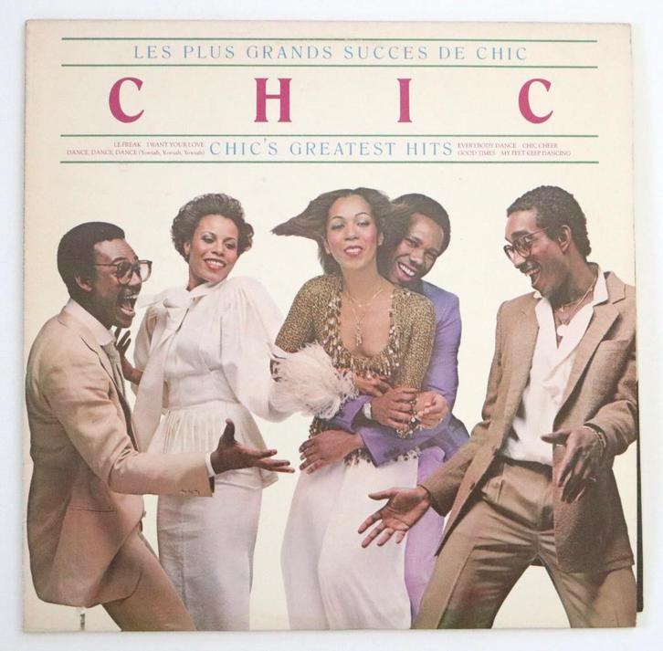 Chic – Les Plus Grands Succes De Chic - Vinyl Lp, Cd's en Dvd's, Vinyl | R&B en Soul, 12 inch, Ophalen of Verzenden
