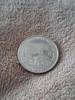 Pièce (mémodaille) Pairi Daiza éléphants Farina et Nang Faa, Enlèvement