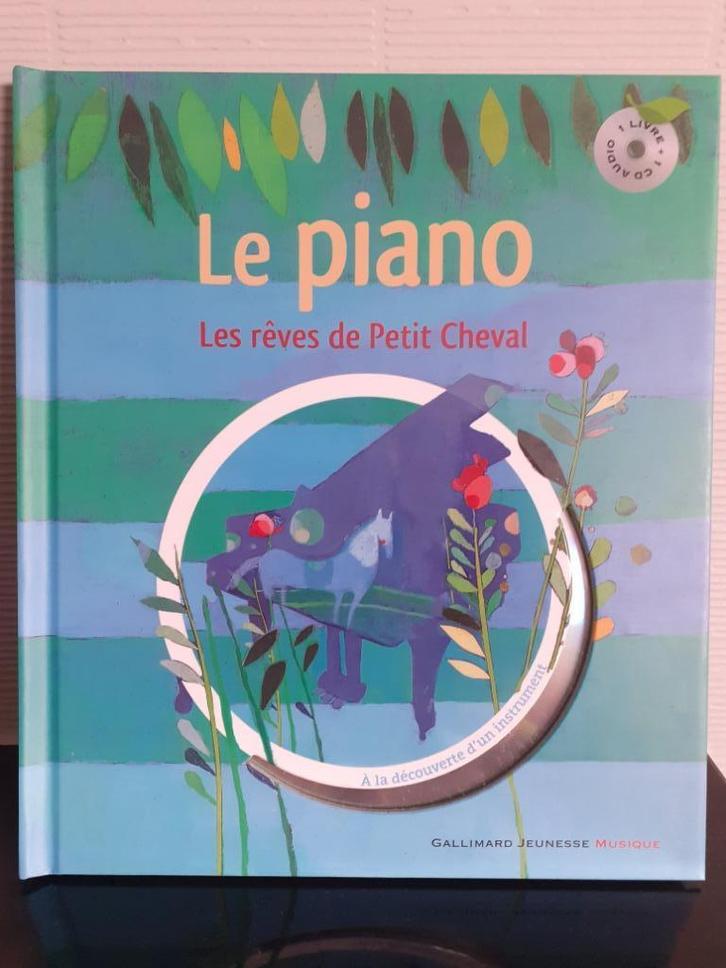 Livre-CD Le piano Les rêves de Petit Cheval, Boeken, Kinderboeken | Kleuters, Zo goed als nieuw, Ophalen of Verzenden