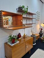 Vintage design wandsysteem met barkast Musterring 70s, Ophalen, Gebruikt, Vintage