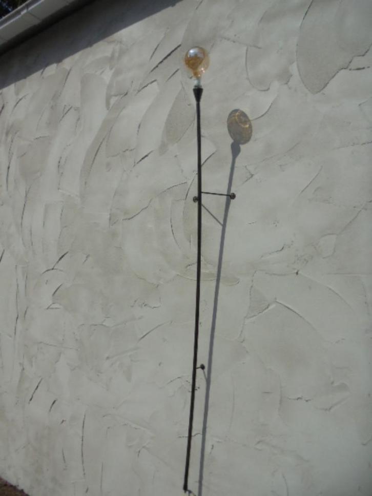 KOLONIALE LAMP WANDLAMP 2,06 MTR, Huis en Inrichting, Lampen | Wandlampen, Zo goed als nieuw, Metaal, Ophalen