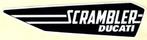Ducati Scrambler links sticker #2, Motoren, Verzenden