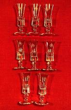 Oude Elixir d'Anvers glaasjes, Verzamelen, Glas en Drinkglazen, Ophalen of Verzenden, Zo goed als nieuw, Borrel- of Shotglas