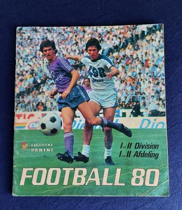 Panini sticker album ' Football België 1980 '   -compl- beschikbaar voor biedingen