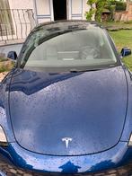 Tesla model 3 dual motor long range, Auto's, Tesla, Automaat, Blauw, Leder, Elektrisch