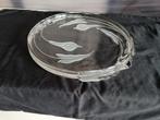 glazen taart/ serveerschotel, Huis en Inrichting, Ophalen, Zo goed als nieuw, Glas, Overige typen