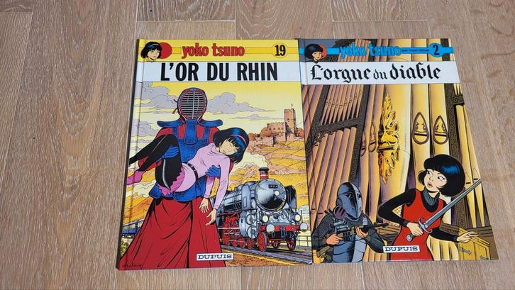 Set van 2 stripboeken Yoko Tsuno — Roger Leloup — Dupuis, Boeken, Strips | Comics, Zo goed als nieuw, Complete serie of reeks