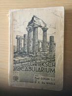 Grieksch vocabularium, Livres, Livres scolaires, Enlèvement ou Envoi, Grec, Utilisé, Secondaire