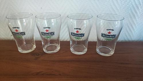 Heineken - Kleintje - 4 stuks, Verzamelen, Biermerken, Zo goed als nieuw, Heineken, Ophalen of Verzenden