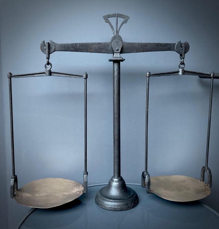 Handelsbalans rond 1900, Antiek en Kunst, Antiek | Brons en Koper, Koper, Ophalen of Verzenden