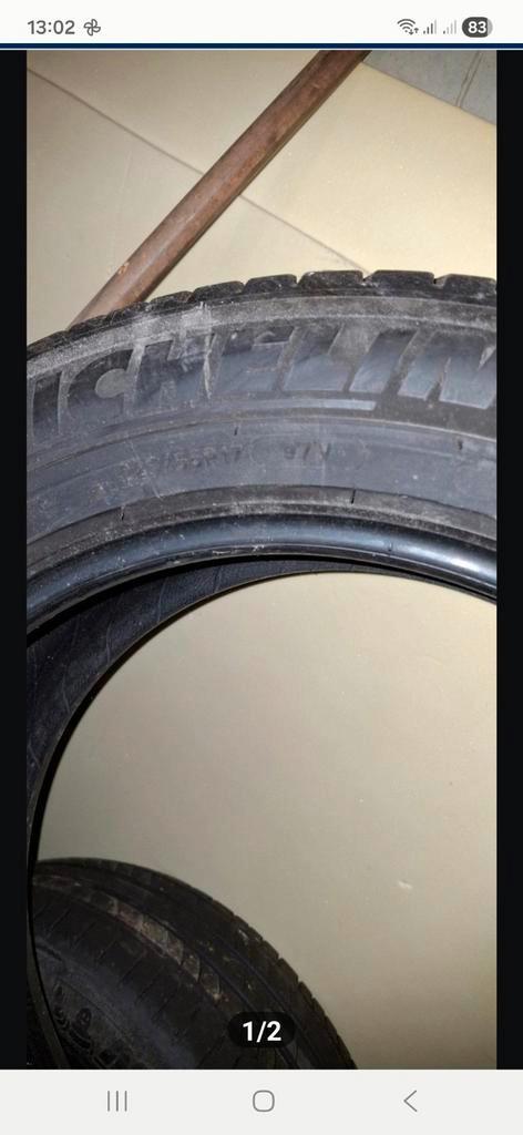 Pneus Michelin Primacy 225 55 R17 avec profil de 6 mm, Autos : Pièces & Accessoires, Pneus & Jantes, Pneu(s), Pneus été, 17 pouces