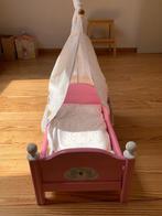 Poppenbed hout, Ophalen, Gebruikt