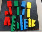 Groot set van plastieke blokken in 4 verschillende kleuren!, Ophalen of Verzenden