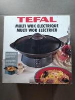 Wok multifonction électrique Tefal, Enlèvement ou Envoi, Utilisé, Autres matériaux, Wok