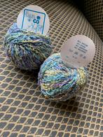 2 pelotes colorées de fil à tricoter de 50 g Nouveau, Enlèvement ou Envoi, Neuf