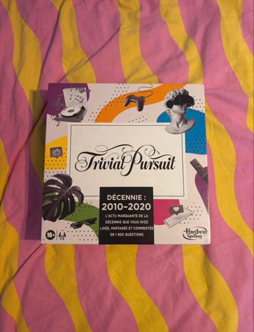 Jeu de société - Trivial Pursuit Décennie 2010-2020 beschikbaar voor biedingen