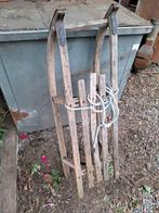 vintage houten slee, Ophalen, Gebruikt
