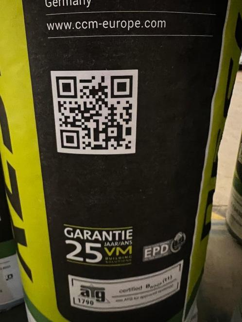 EPDM RESITRIX SKW MET VM BUILDING + ATG, Doe-het-zelf en Bouw, Dakpannen en Dakbedekking, Nieuw, Dakleer, Kunststof, Zwart, 15 m² of meer