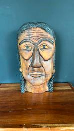 Handgesneden houten beeldwerk, Antiquités & Art, Art | Sculptures & Bois, Enlèvement