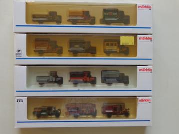 Marklin ho DB Lot de 4 Coffrets OLD TIMER 1893,94,98 et 99. beschikbaar voor biedingen