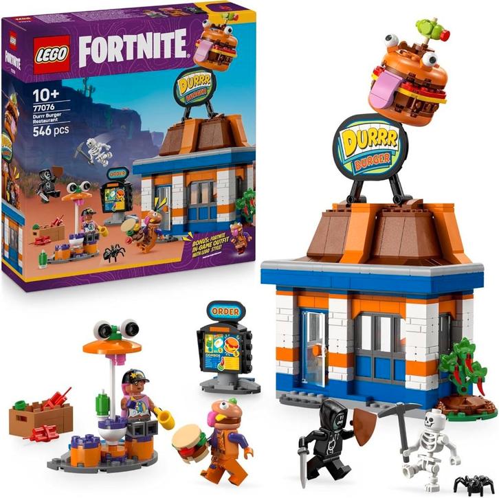Neuf - Lego Le restaurant Durrr Burger (77076), Kinderen en Baby's, Speelgoed | Duplo en Lego, Nieuw, Lego, Complete set, Ophalen of Verzenden