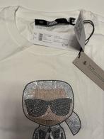 Tee-shirt Karl Lagerfeld, Manches courtes, Enlèvement ou Envoi, Blanc, Taille 42/44 (L)