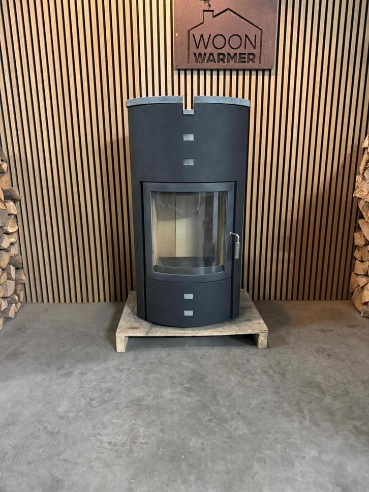 26004 Speksteenkachel Hark 7kw, Huis en Inrichting, Kachels, Gebruikt, Vrijstaand, Houtkachel, Hout, Ophalen