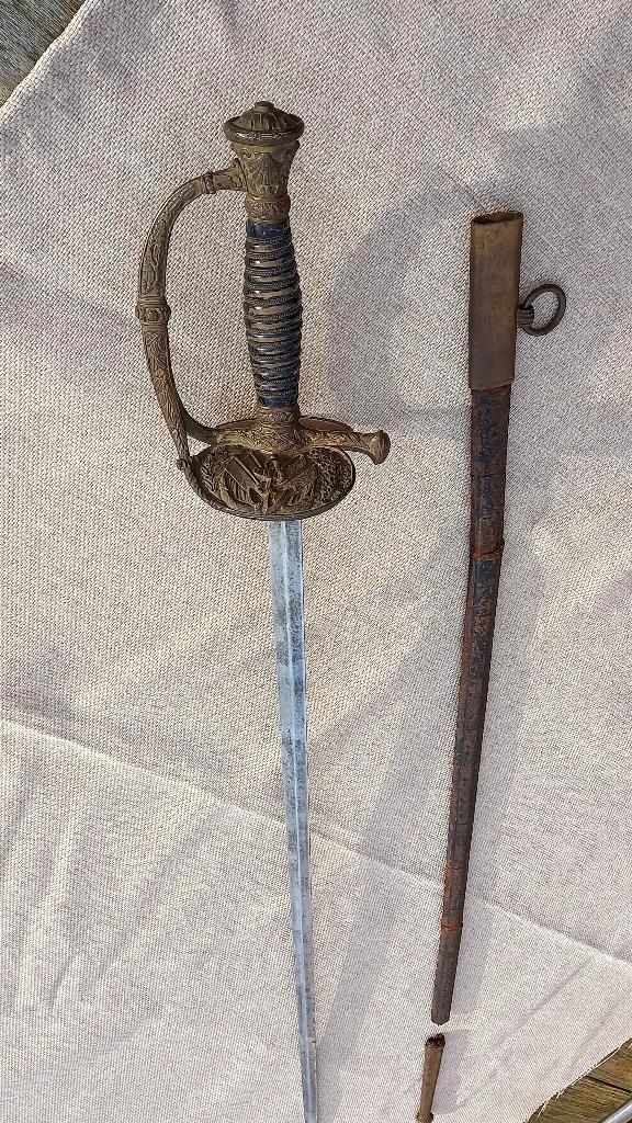 Degen of sabel Franse Marine model 1837, Verzamelen, Militaria | Algemeen, Marine, Zwaard of Sabel, Ophalen of Verzenden