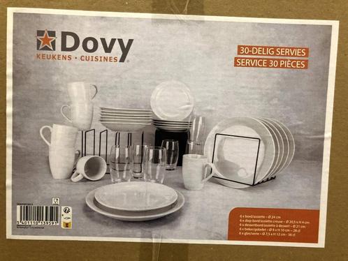 servies 30-delig NIEUW, Huis en Inrichting, Keuken | Servies, Nieuw, Bord(en), Effen, Ophalen
