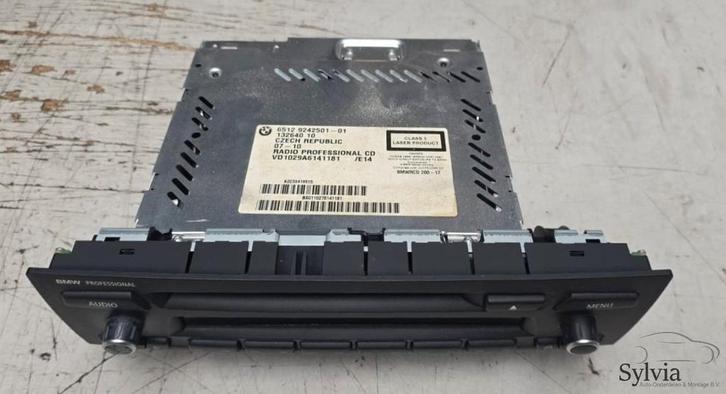 Radio CD Professional BMW 1 / 3 serie E81 E82 E87 E90 E91 E9, Auto diversen, Autoradio's, Ophalen of Verzenden