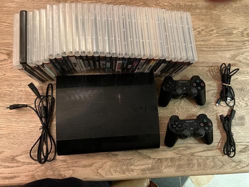 playstation 3 + 2 controllers + 29 games, Games en Spelcomputers, Games | Sony PlayStation 3, Ophalen