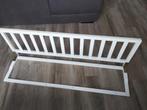 2 witte houten bedhekjes, Kinderen en Baby's, Ophalen, Gebruikt