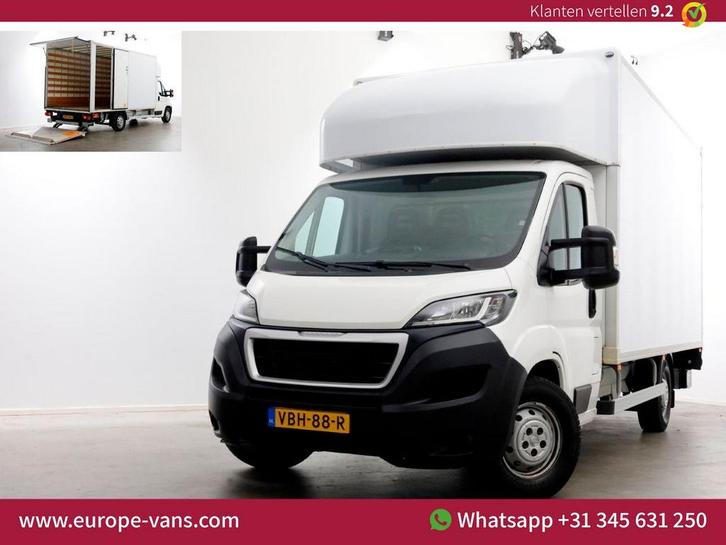 Peugeot Boxer 435 2.0 BlueHDI 165pk E6 Bakwagen met laadklep, Auto's, Bestelwagens en Lichte vracht, Bedrijf, ABS, Airconditioning