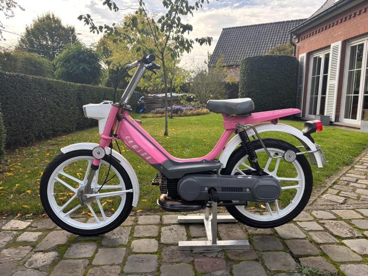 Honda Camino B klasse DX roze, Fietsen en Brommers, Brommers | Honda, Gebruikt, Overige modellen, Klasse B (45 km/u), Ophalen