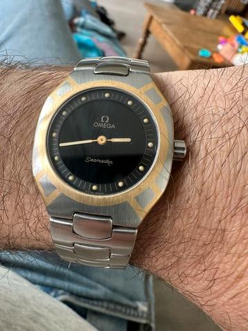 Omega seamaster polaris annee 90, Bijoux, Sacs & Beauté, Montre-bracelet, Enlèvement ou Envoi, Or, 1960 ou plus tard