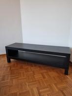 IKEA LACK TV bench, black-brown, 120x35x36 cm, Huis en Inrichting, Ophalen, 100 tot 150 cm, Zo goed als nieuw, Minder dan 100 cm