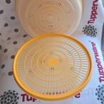 Tupperware groot dubbel vergiet vintage, Verzenden
