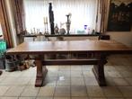 Lange eettafel, Ophalen, Gebruikt, Eikenhout